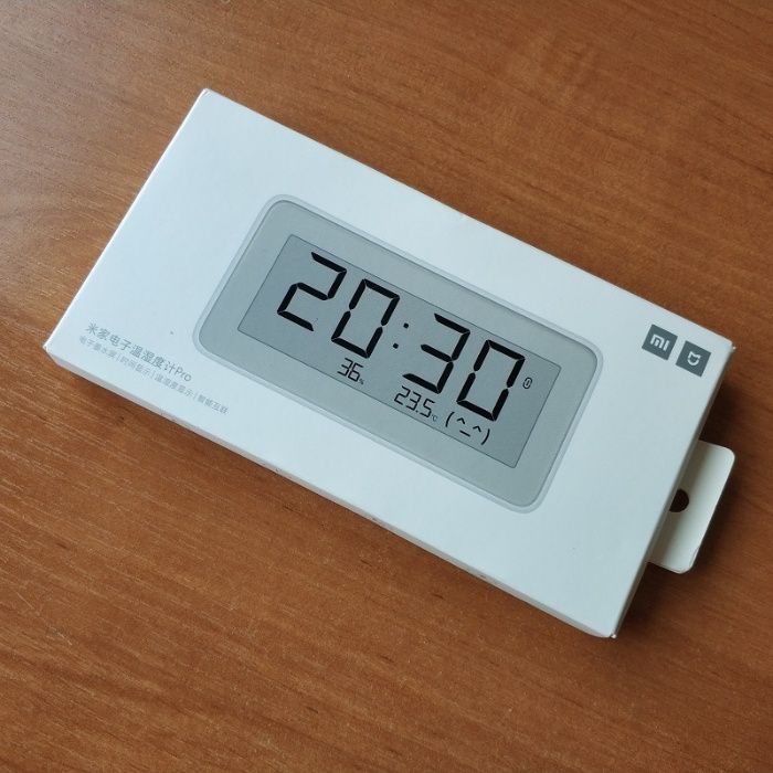 Электронный термометр / гигрометр / часы Xiaomi Mijia Thermometer Pro