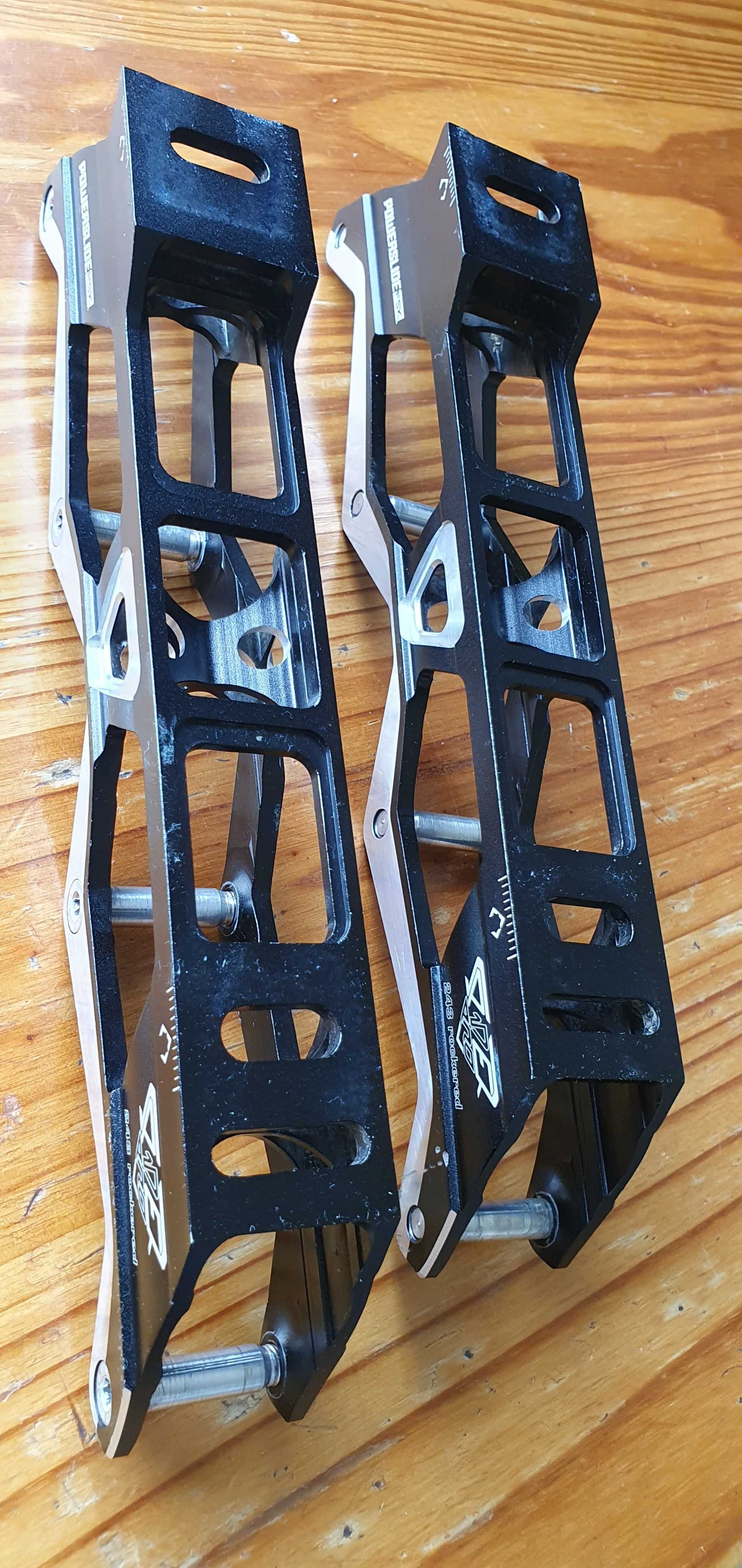 Szyny Powerslide 243mm Rockered  4x80, FSK Pro Elite