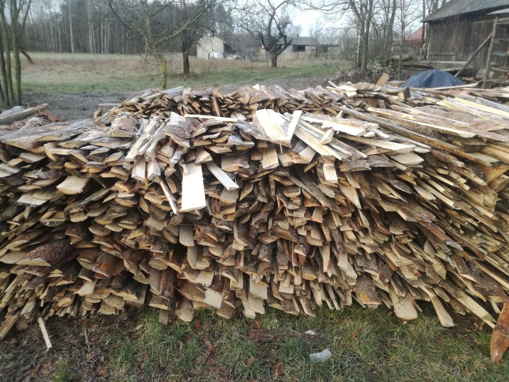 Drzewo drewno opałowe na opał zrzyny tartaczne transport