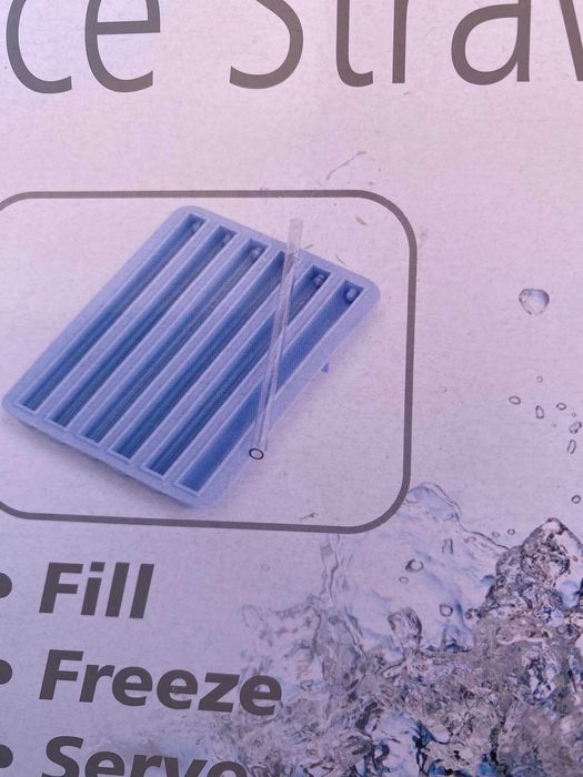 Forma para palhinhas de gelo Novo