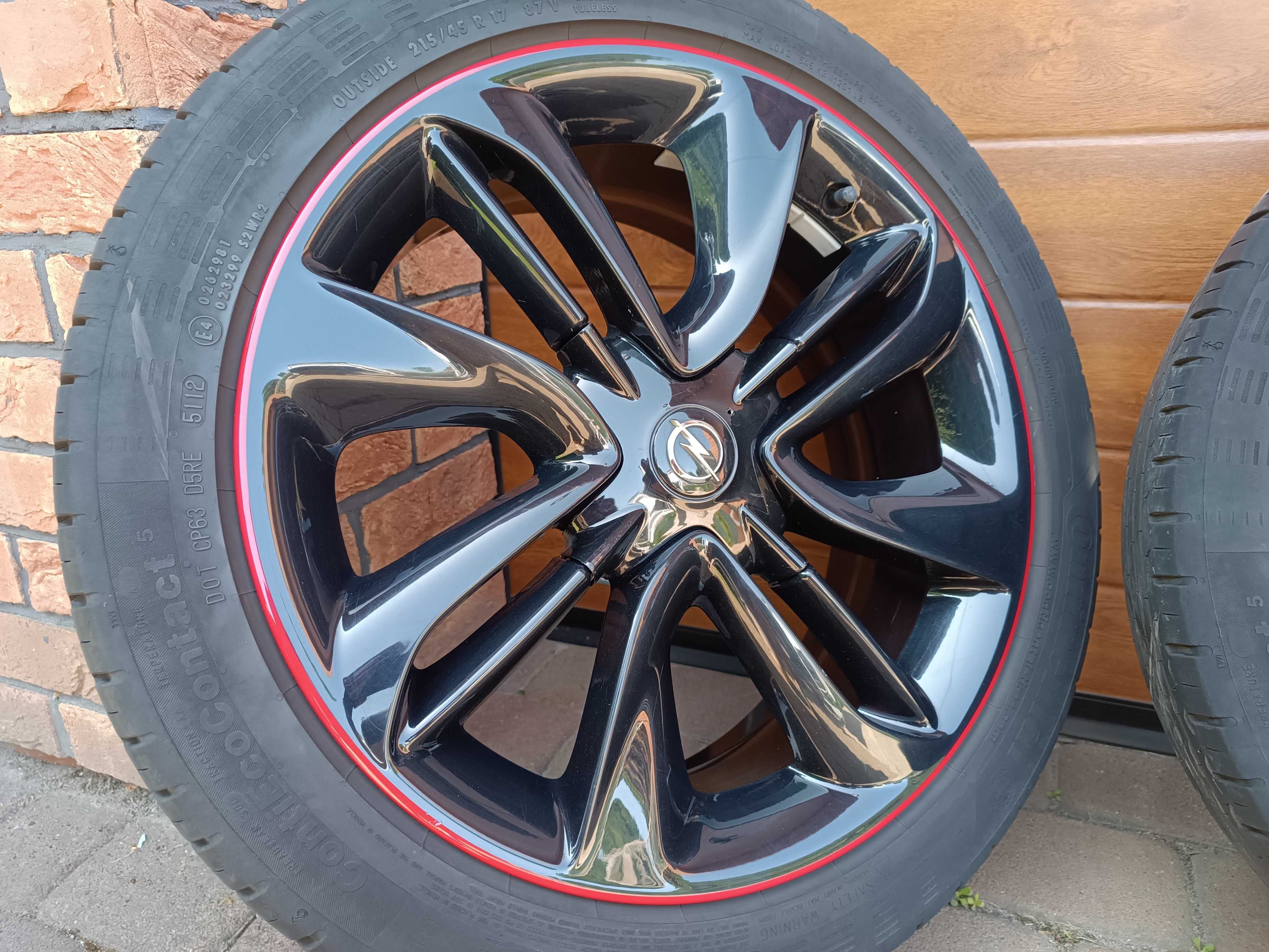 Koła felgi aluminiowe Alufelgi OPEL 17" Corsa D E Adam