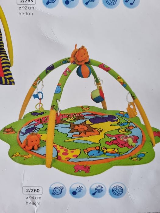 Розвиваючий килимок "Зоопарк" Canpol babies