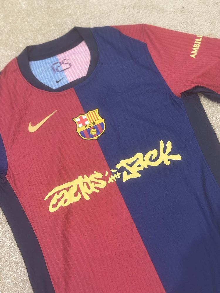 FC Barcelona x Travis Scott Limited Edition Match Home 2024/25 Jersey