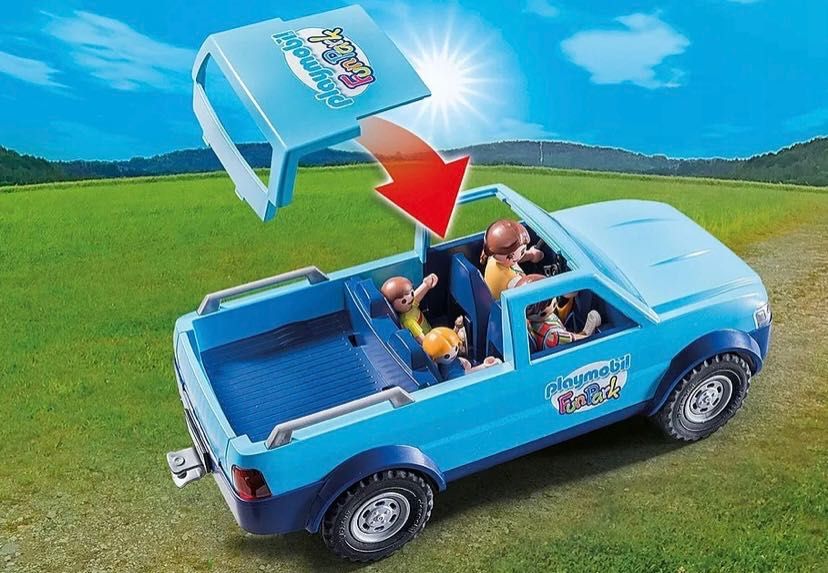Nowy pick-up z Przyczepą Playmobil