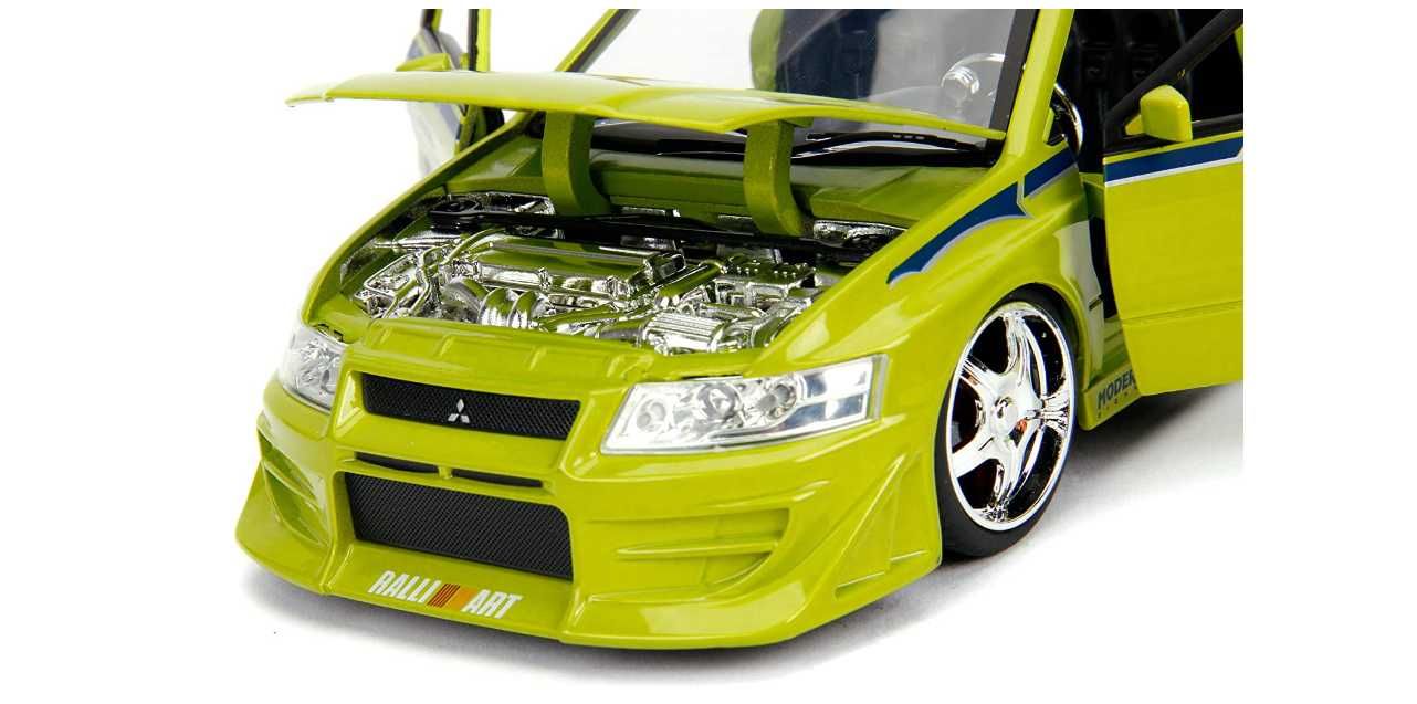 Brian’s Mitsubishi Lancer Evo VII The Fast & The Furious Diecast 1/24