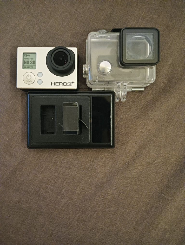 GoPro Hero 3+ com acessórios