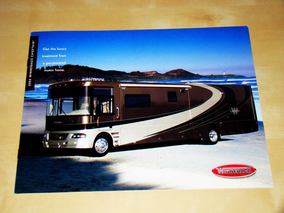 Prospekt reklamowy Winnebago Chieftain 2004