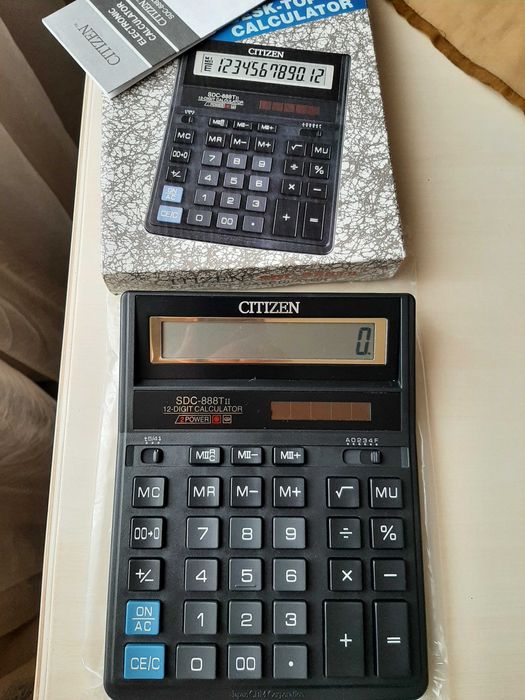 Калькулятор  в упаковке новый CITIZEN SDC-888T||
