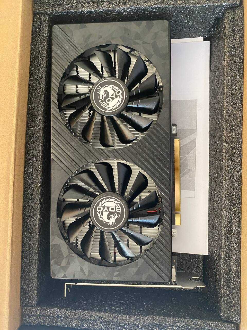 Відеокарта Soyo AMD RTX 590 8GB GDDR5 (256bit), (HDMI DISPLAY PORT)