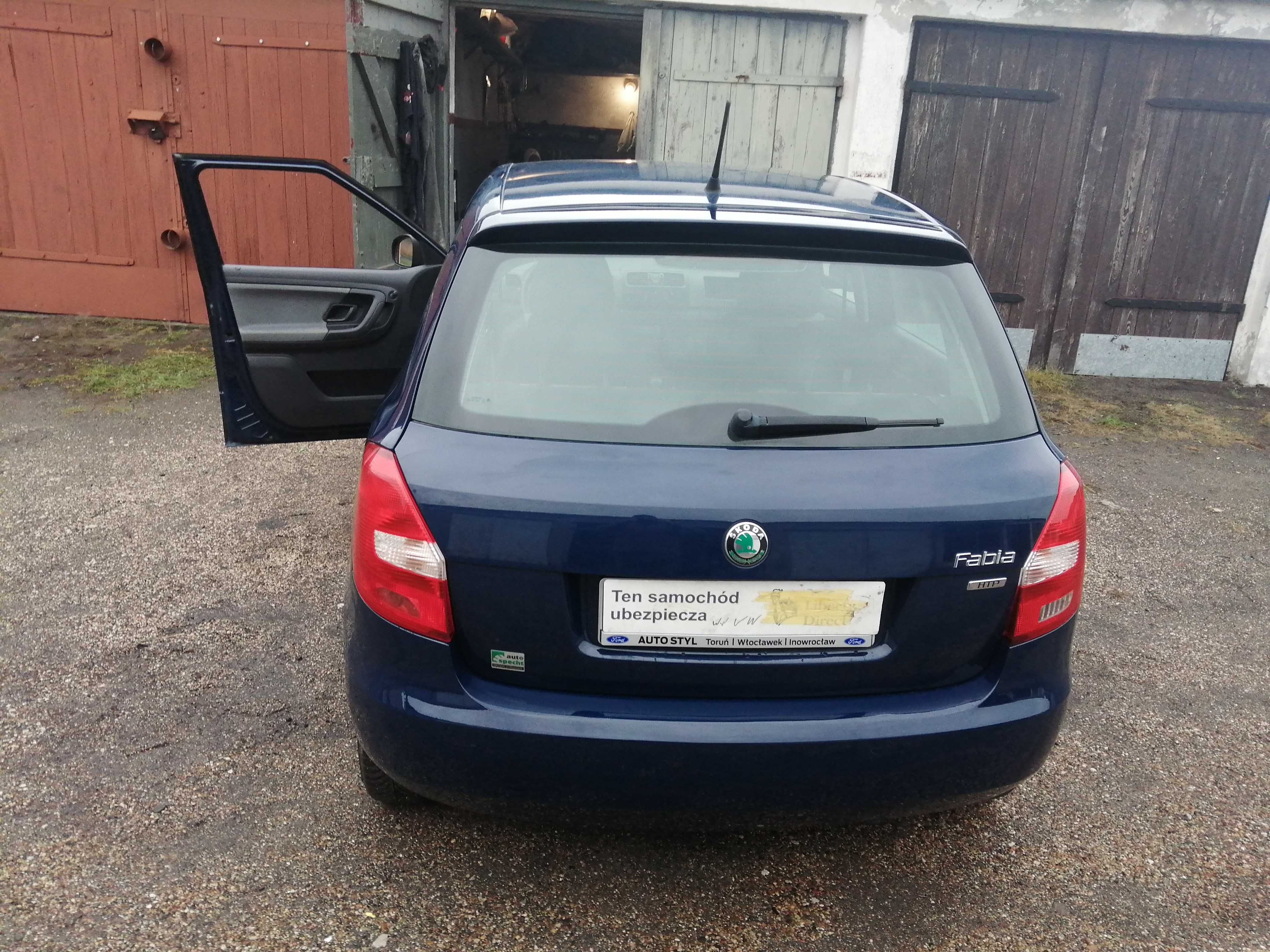 sprzedam skoda fabia 2012 r 1,2 benzyna