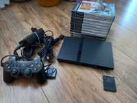 Playstation 2/ PS2 zestaw z grami