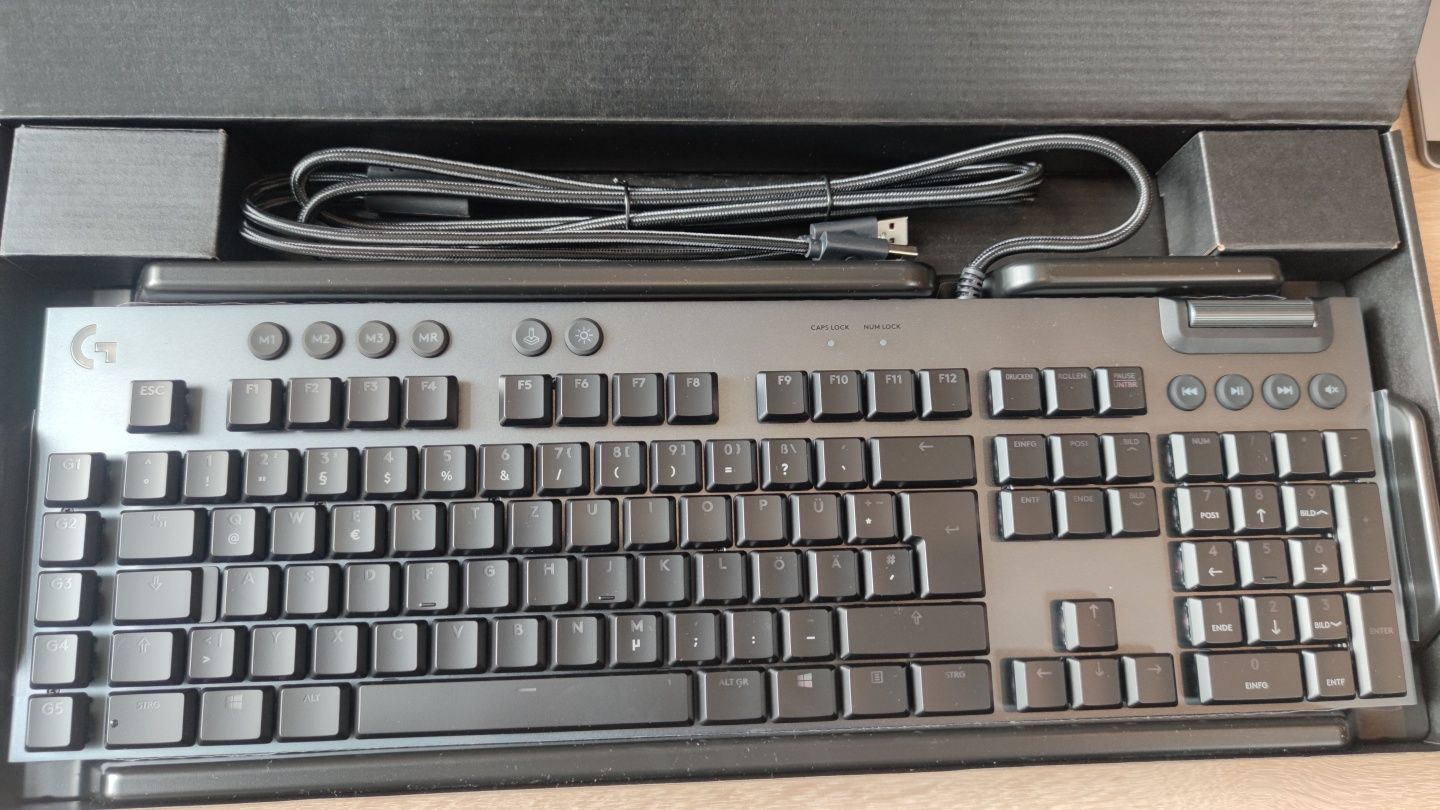 Новая игровая клавиатура Logitech G815 Gaming Mechanical GT TactileUsb