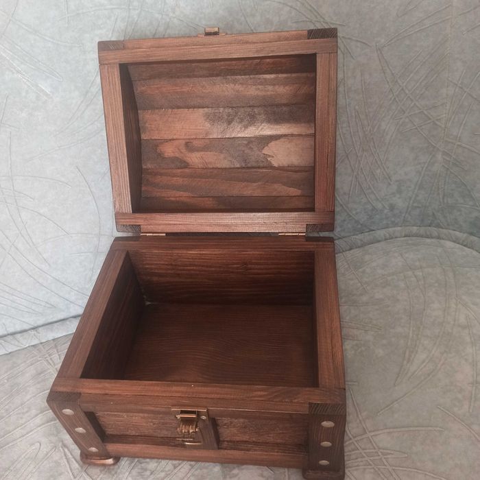 шкатулка деревянная