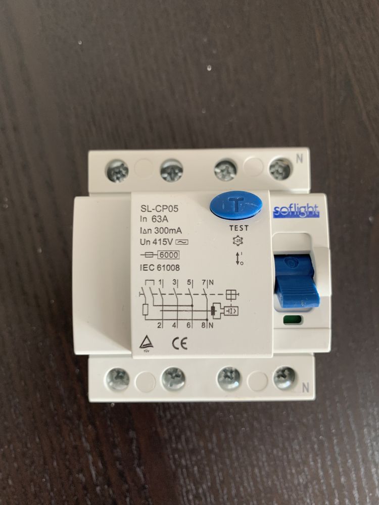 Soflight - interruptores Diferenciais SL-CP05 63A 300mA