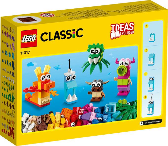 Конструктор LEGO Classic Оригінальні монстри (11017) лего