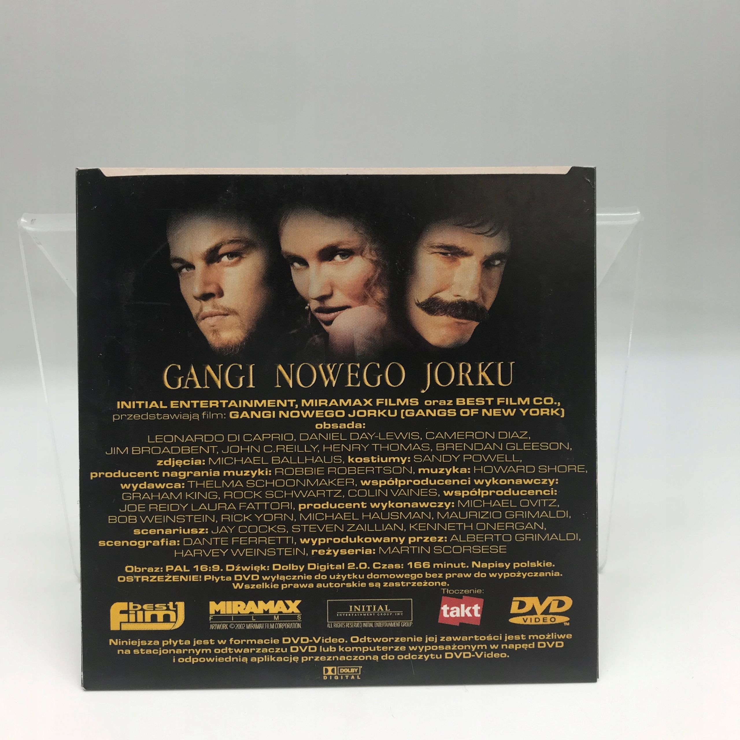 Dvd - Film Gangi Nowego Jorku