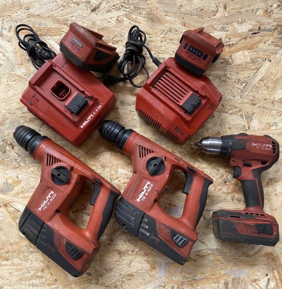 Hilti  te 3000  te 1500  te 700