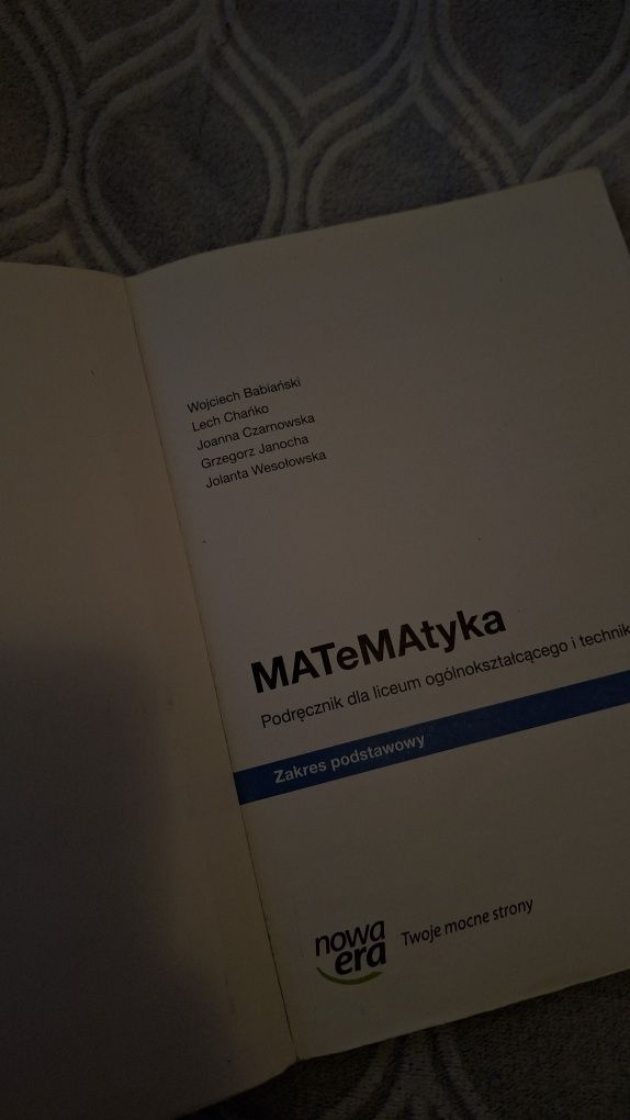 (Matematyka dla klasy 3)