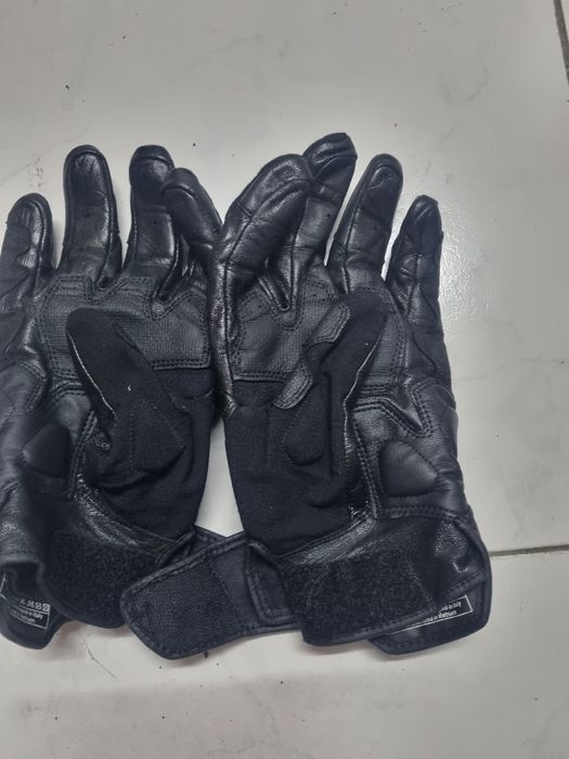 2 pares Luvas pretas para moto