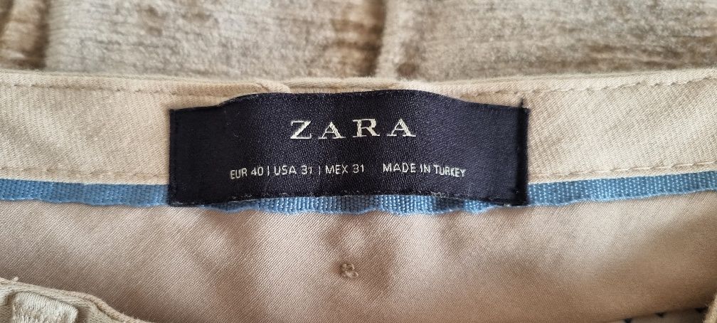 Calça chino Zara