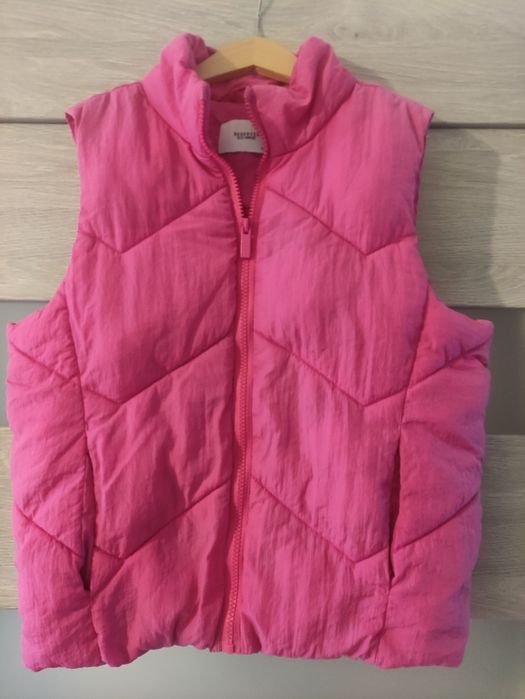 Bezrękawnik Reserved 146 różowa kamizelka