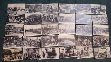Lote 187 Reproduções de postais Franceses antigos