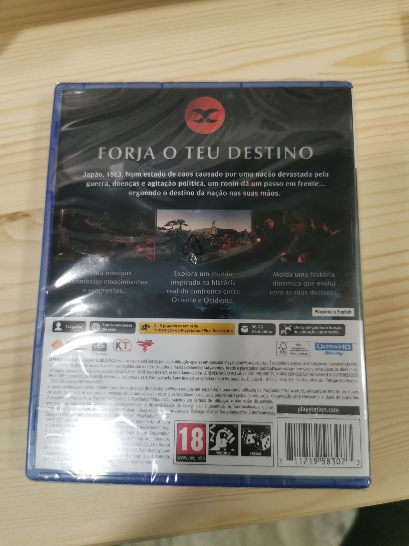 Rise of the Ronin Playstation 5 ( PS5 ) (Selado)