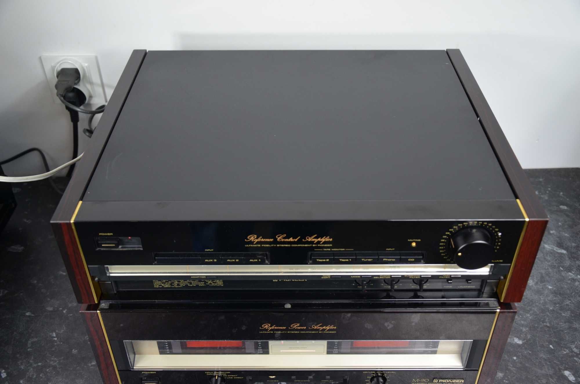 Końcówka Mocy PIONEER M-90 Przedwzmacniacz C-90 Komplet Hi-End JAPAN