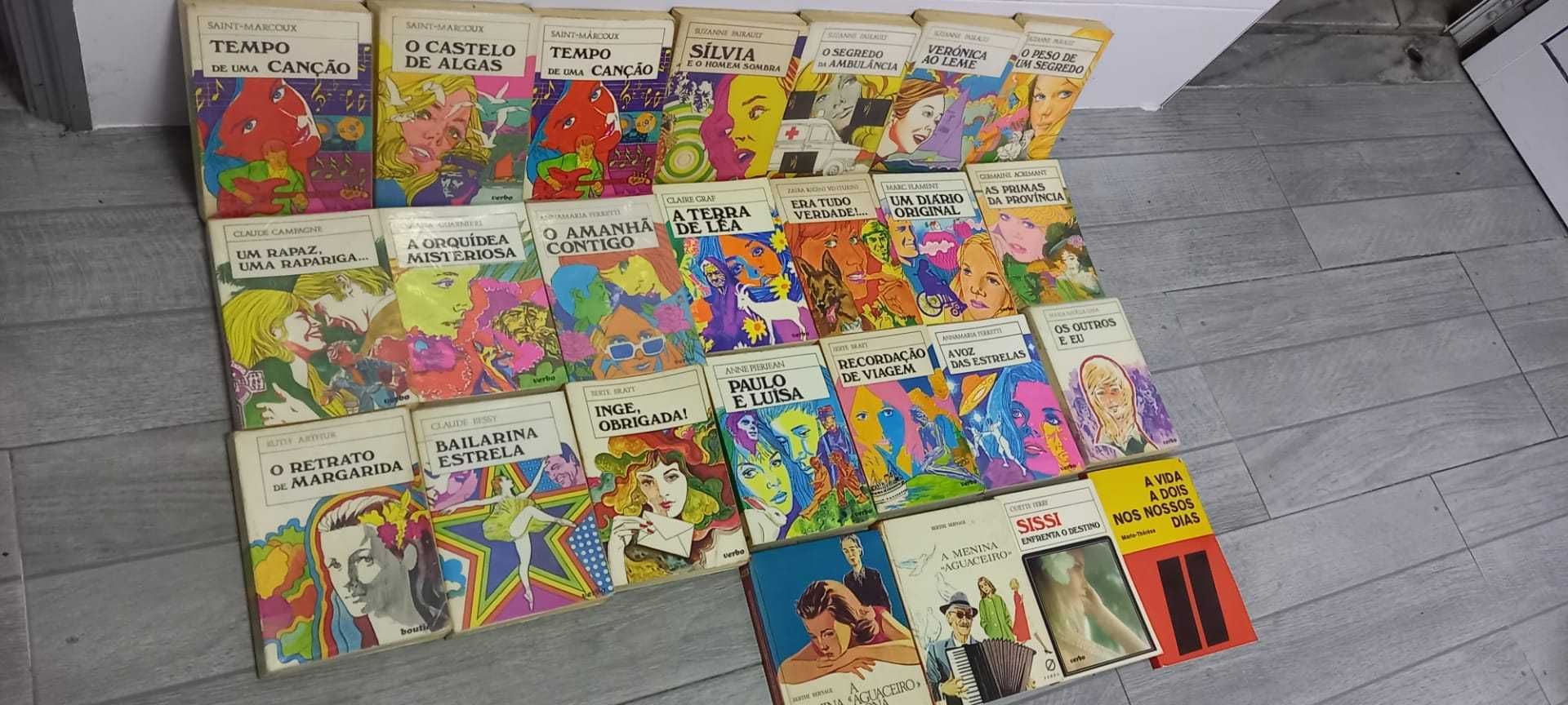 TUDO POR 10€ - Colecção de 25 livros "Infantis / Juvenis" de 1966