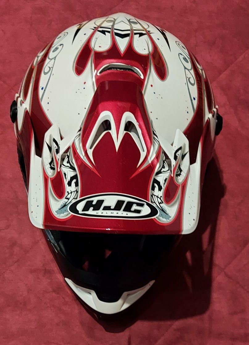 Kask motocrossowy HJC CL-MX Fang r. M- nieużywany