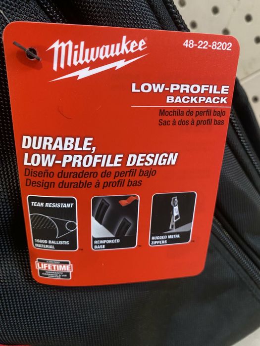 Milwaukee 48-22-8202 рюкзак 22 кішені для інструмента Оригінал США