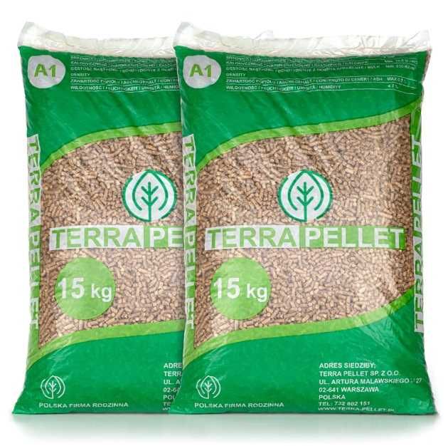 Pellet drzewny A1 klasa certyfikowany całe auto
