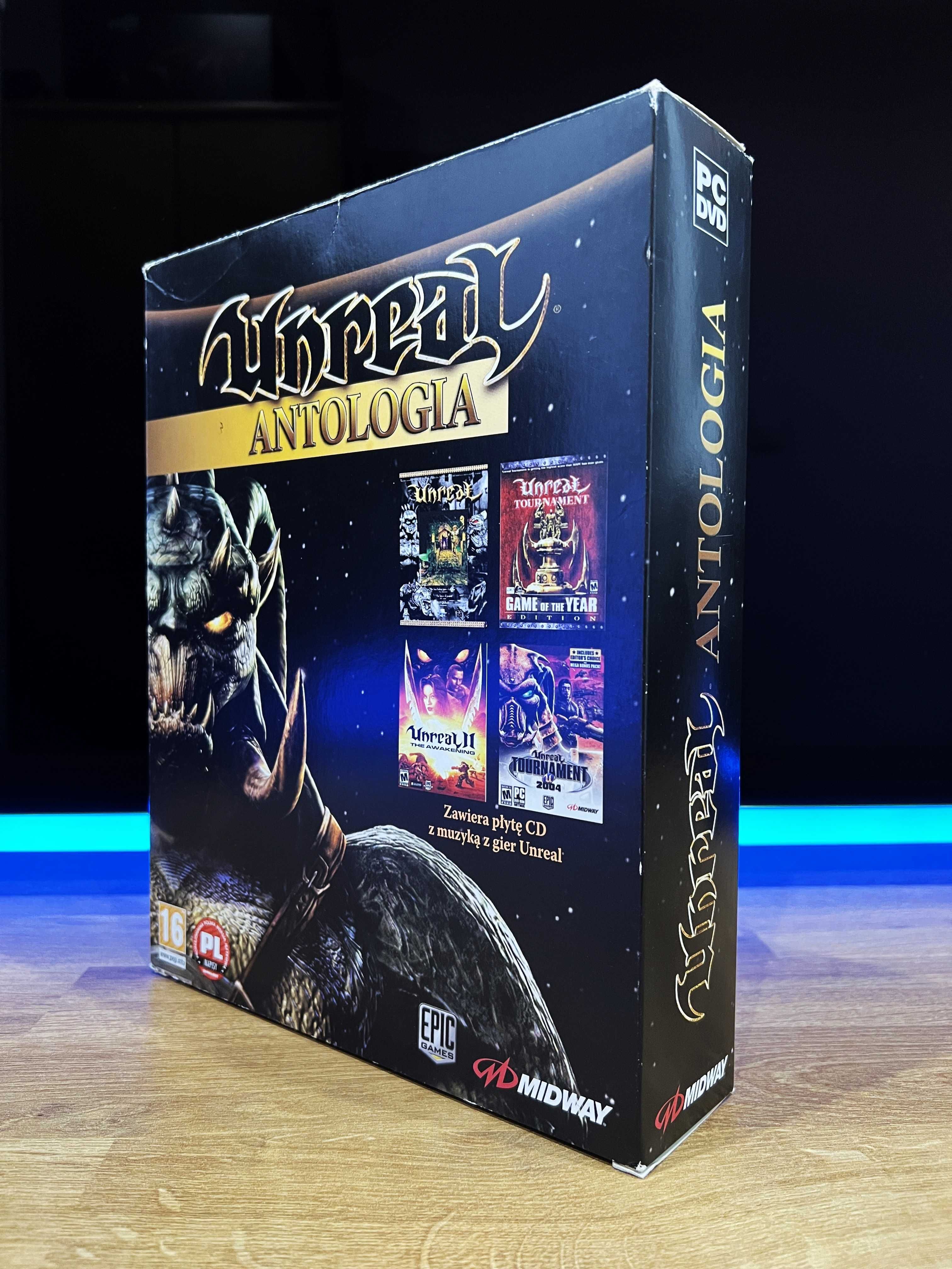 Unreal Antologia (PC PL 2006) BIG BOX polskie kompletne wydanie