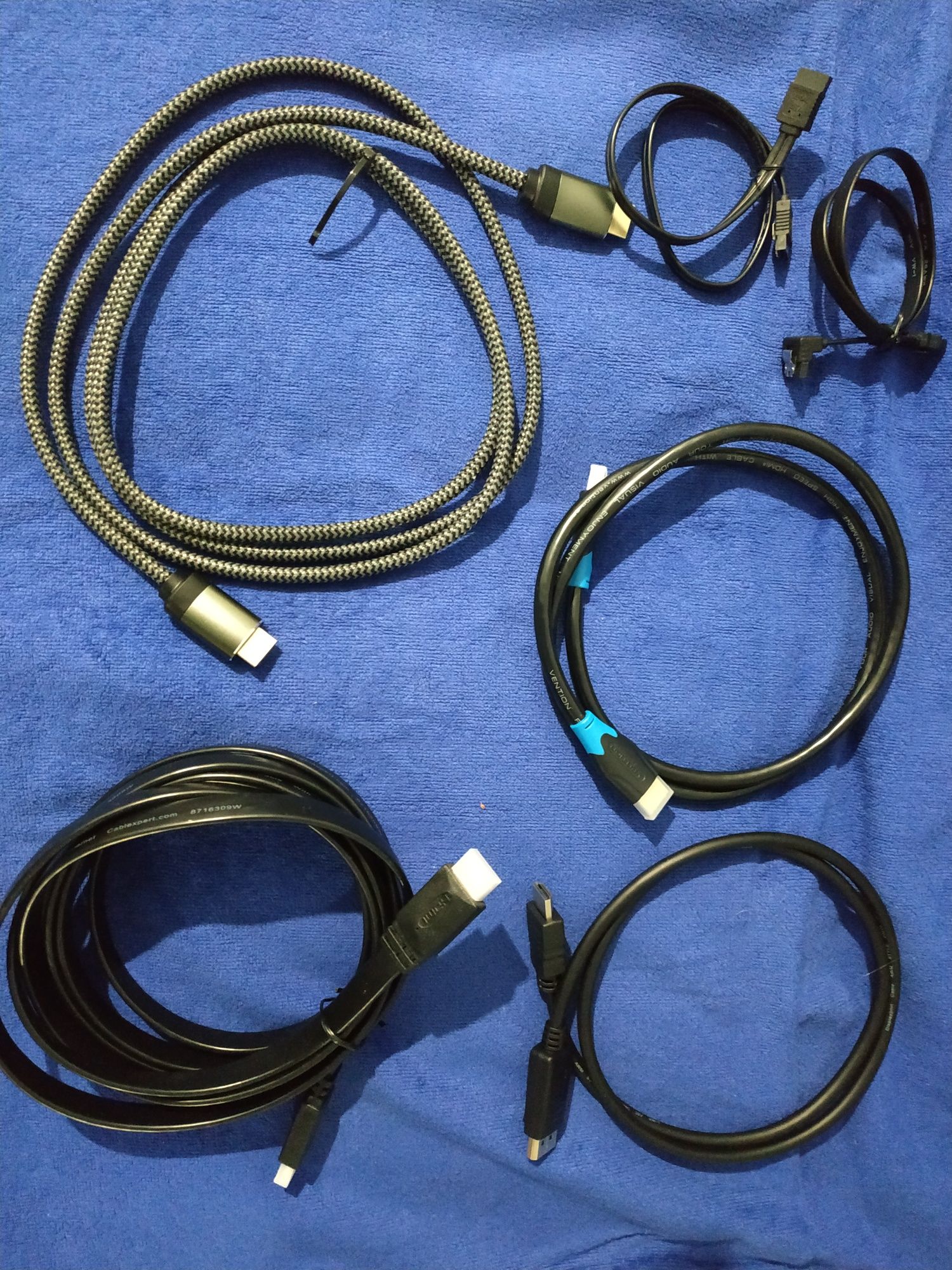 Кабели hdmi, dp, sata