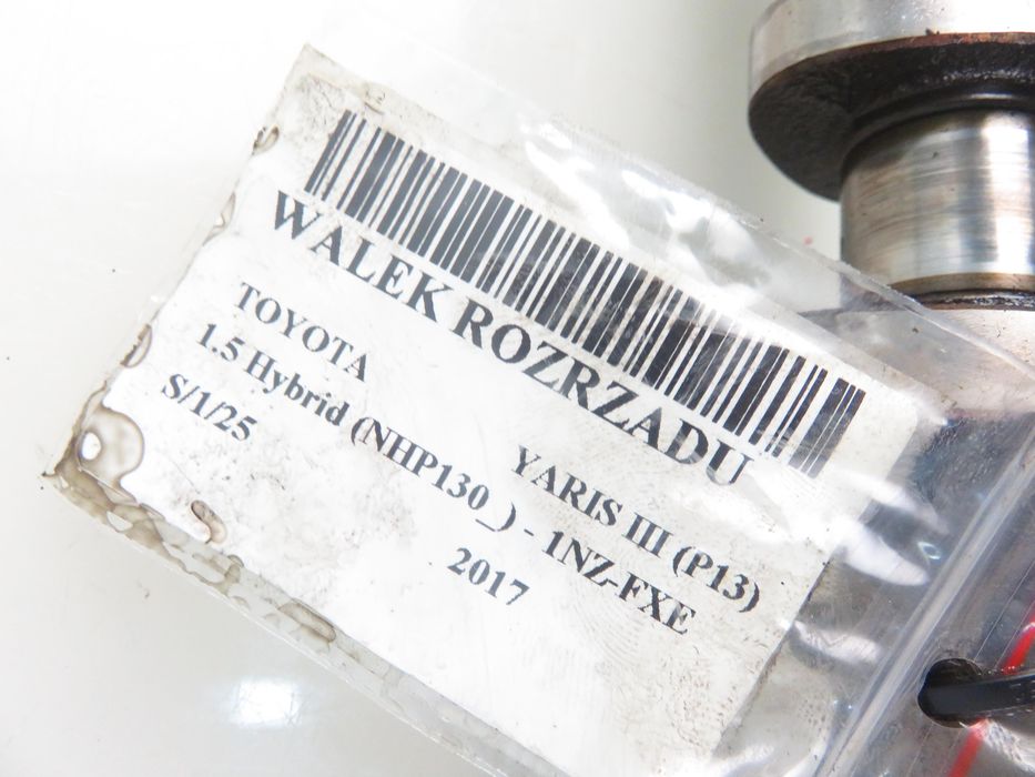Wałek Rozrządu Toyota Yaris III 1.5 Hybrid 1nz-fxe