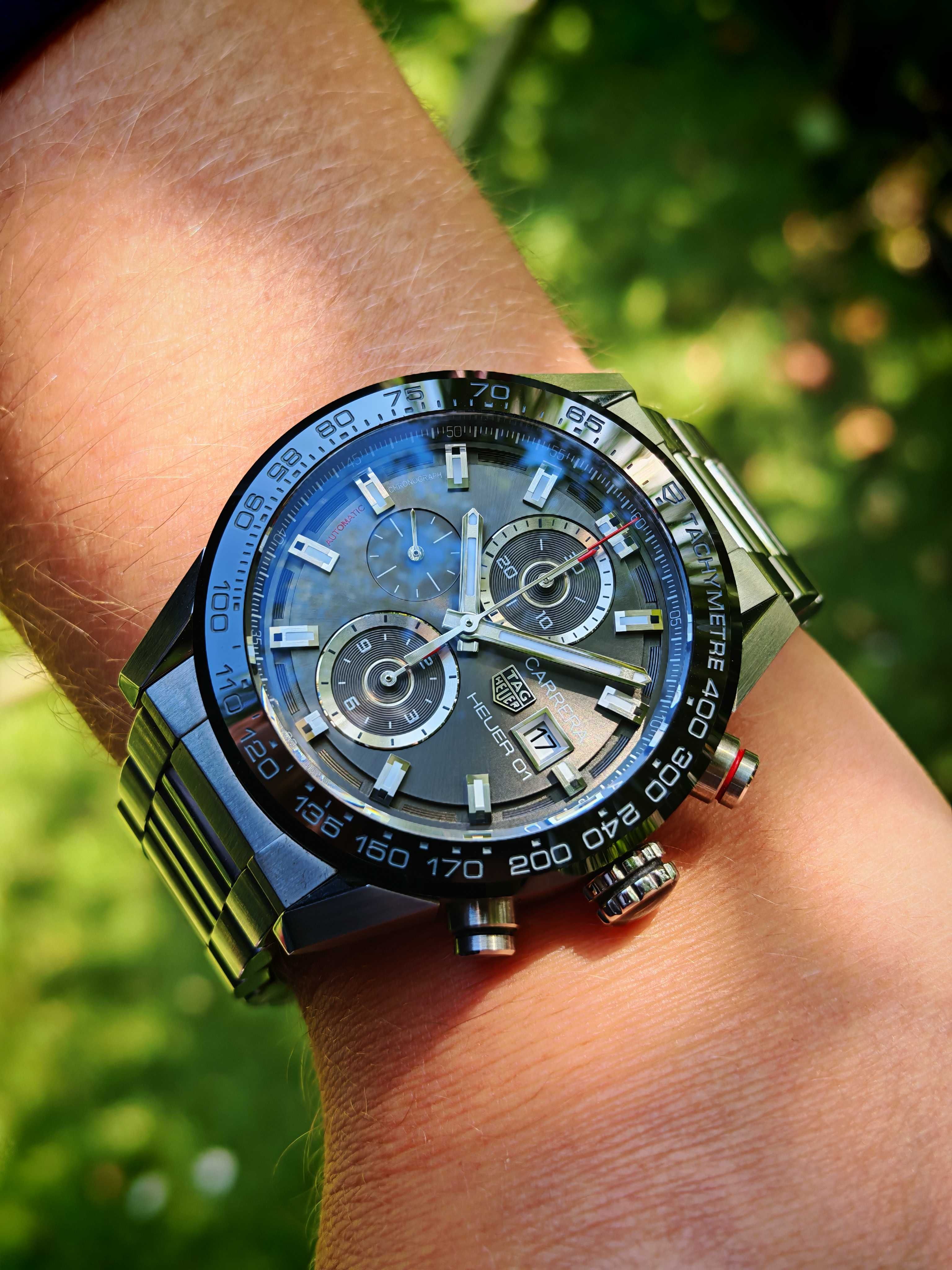 TAG Heuer Carrera Calibre Heuer 01 CAR201W.BA0714 Automat 43mm