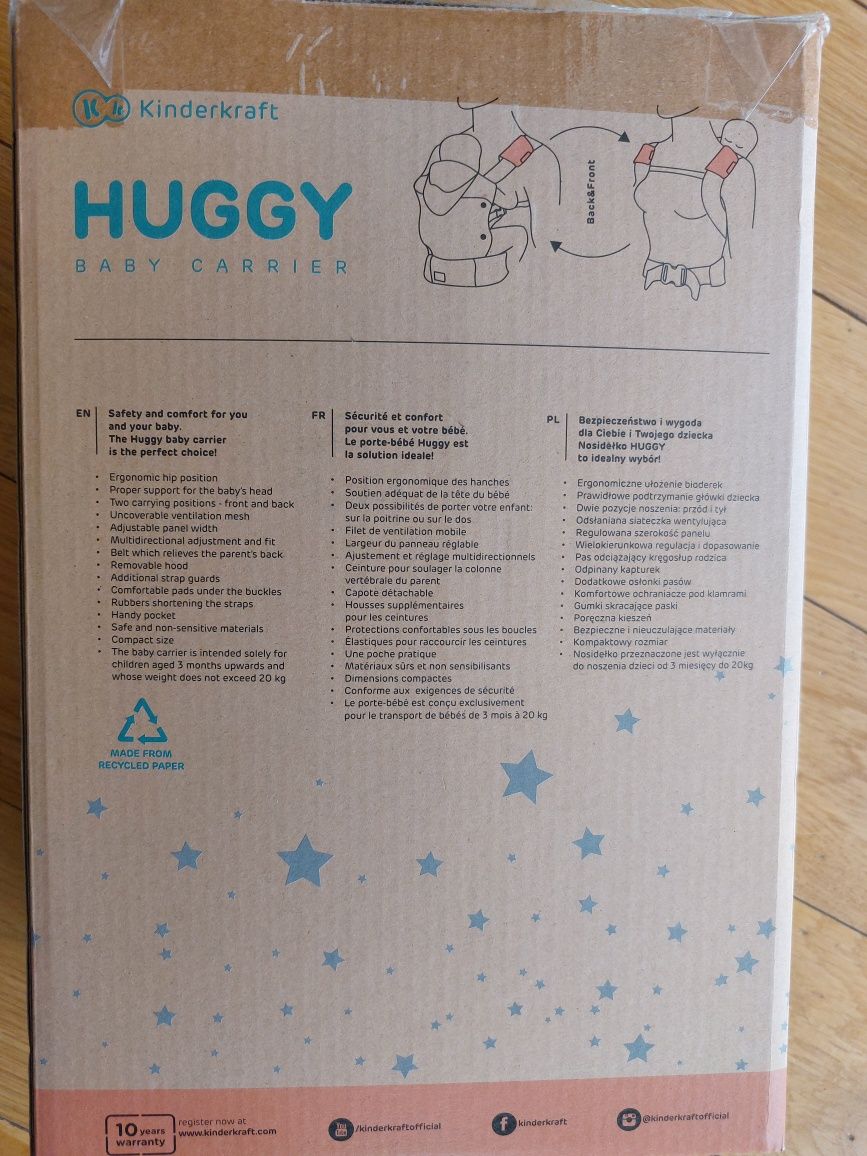 Nosidło kinderkraft huggy