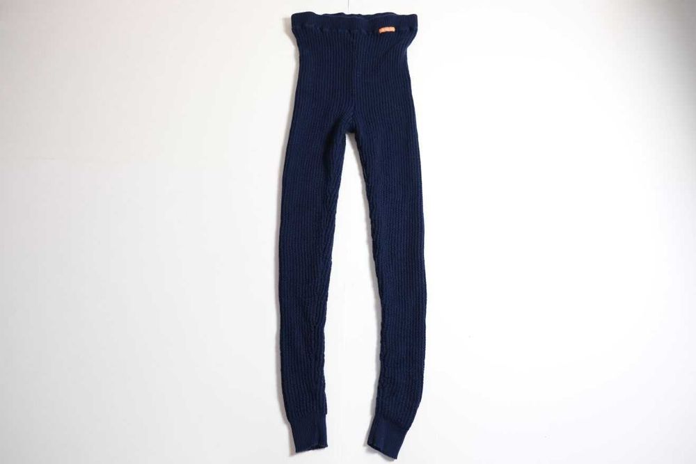 Lanullva, grube damskie getry z wełny merino, L