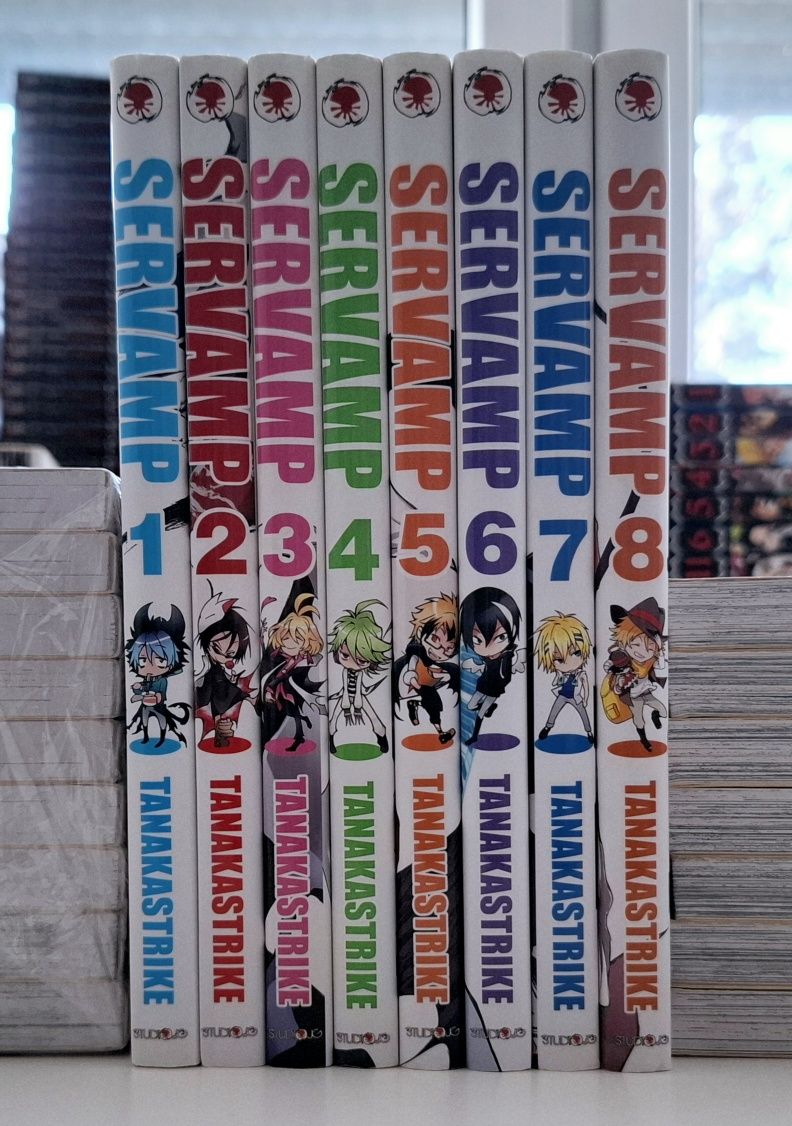 Manga Servamp 1-8
