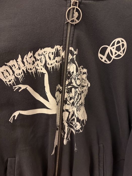 Зіп кофта графітового кольору