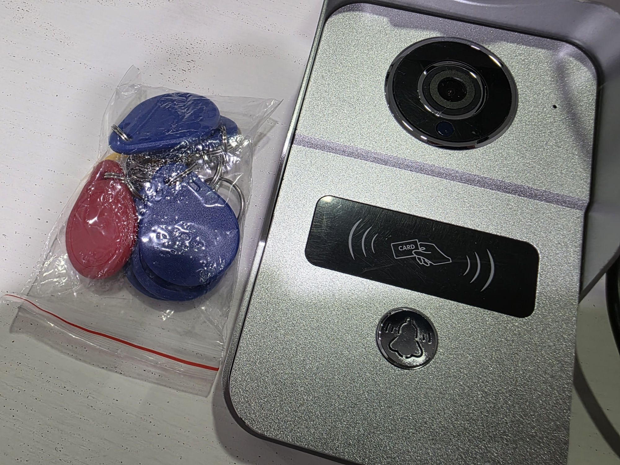 Videoporteiro 7" 1080p Touch WiFi TUYA