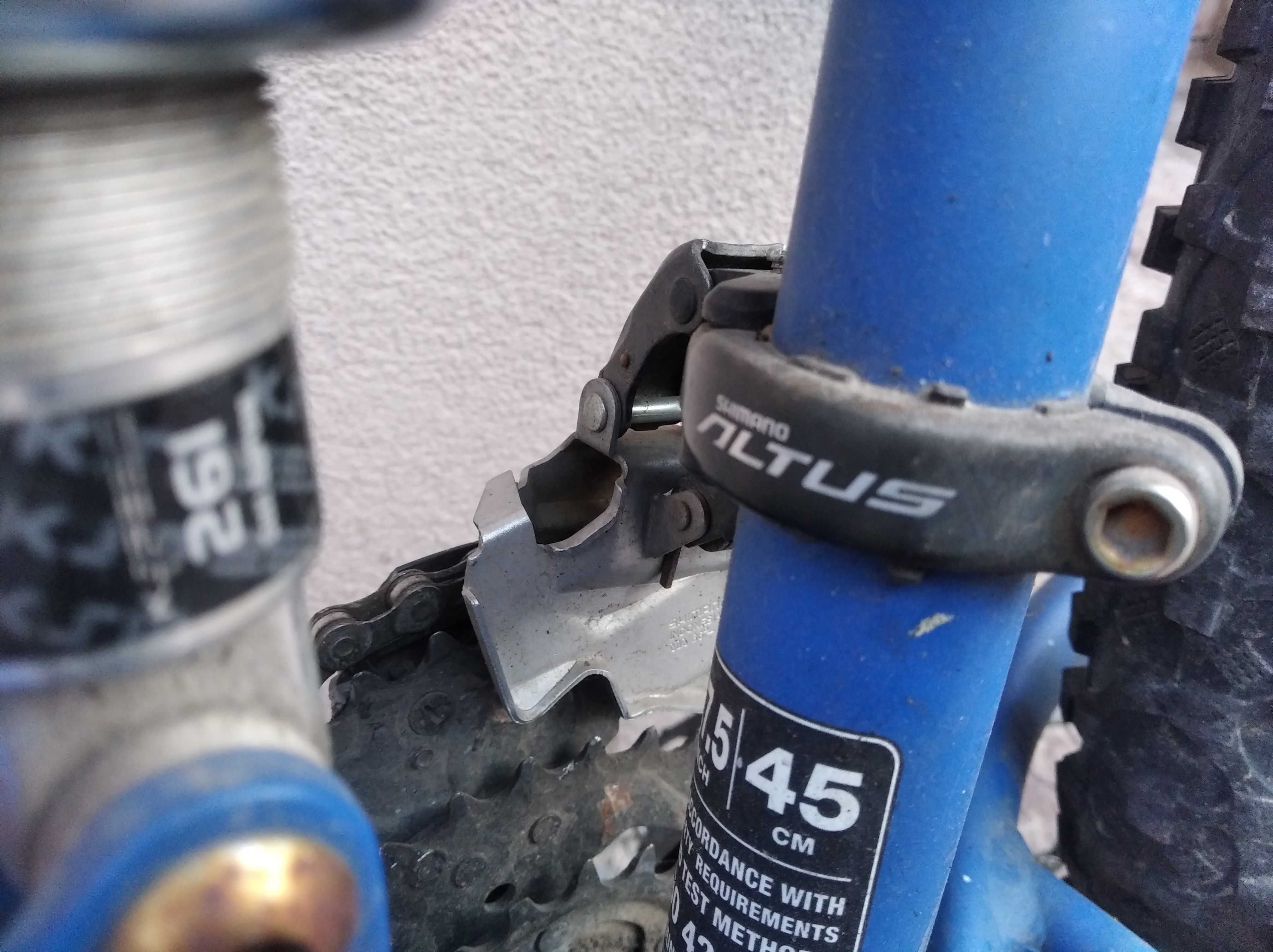 Велосипед двохпідвіс, навіска shimano altus, acera