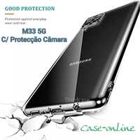 Capa Silicone P/ Samsung M33 / A52 4G / A52 5G / A52S / A70 / A70S