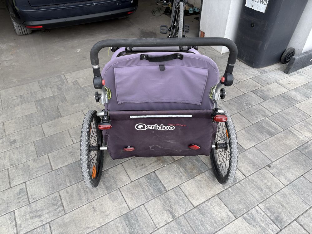 Przyczepka rowerowa Qeridoo Speedkid 2