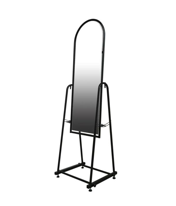 Дзеркало підлогове для одягу чорного кольору