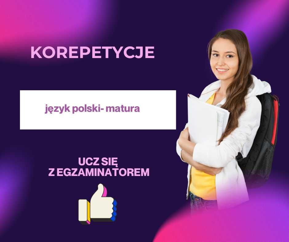 Korepetycje język polski matura egzaminator Elbląg