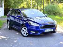 Ford Focus 2018r 1.0T 125KM, Bezwypadkowy, 100%Oryginał, Navi, Sam Parkuje,Tablet