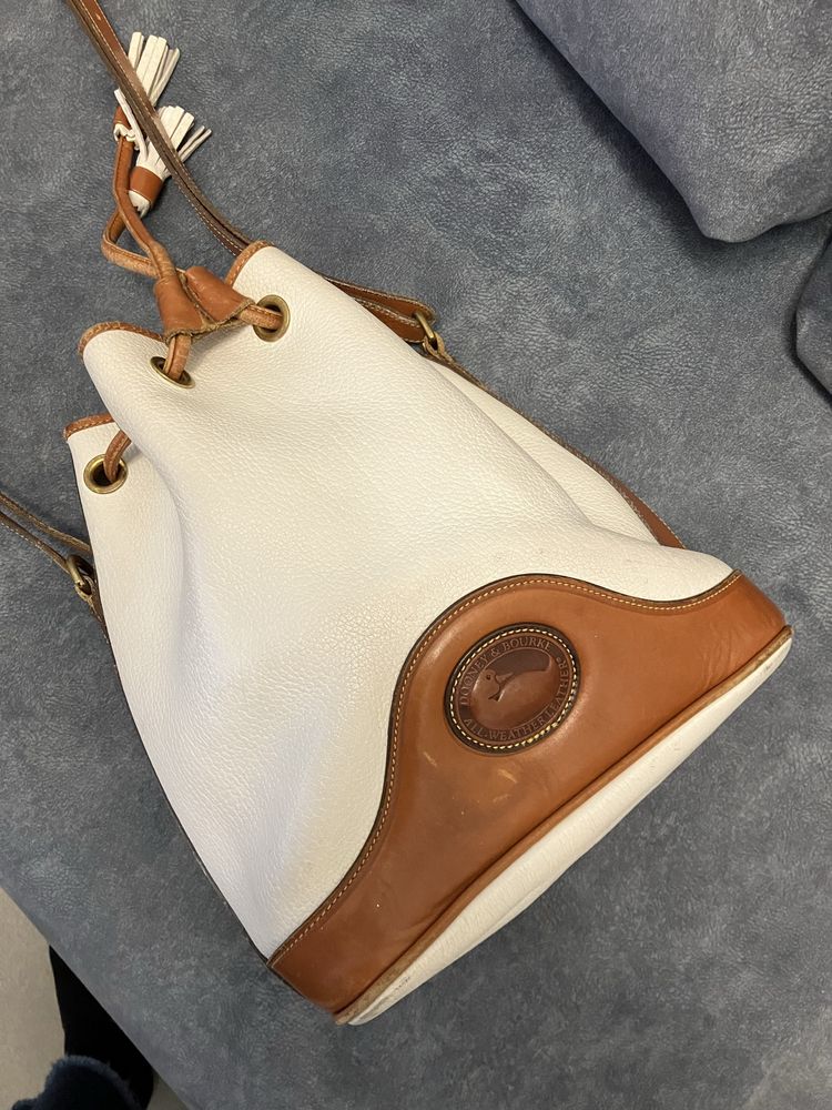 Редкая винтажная сумка ведро dooney bourke