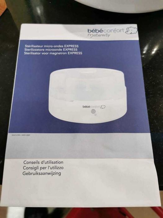 Esterilizador biberões Bébé Conforto p/ micro ondas