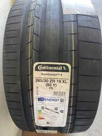 2 pneus novos continental sportcontact 6 265/30 r19 93 y xl